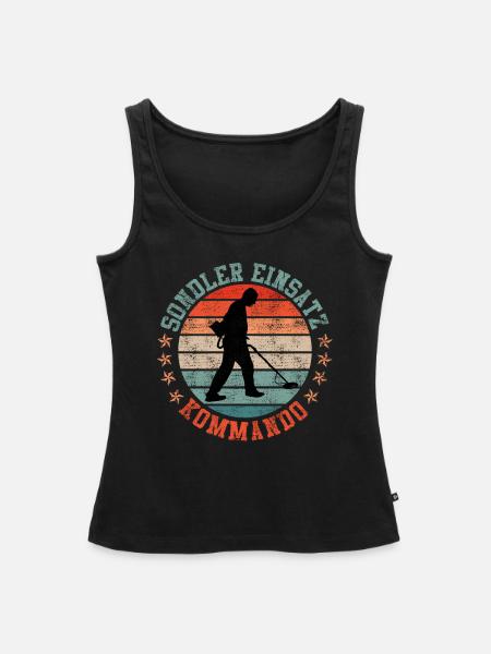 Sondler Einsatz Kommando Schrottsammler - Frauen Premium Organic Tank Top - Schwarz