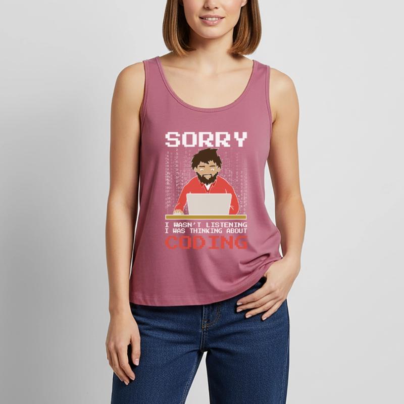 Programmer Software Developer Coder Sayings Women’s Premium Organic Tank top