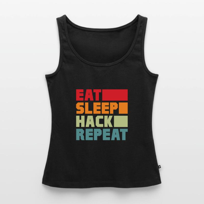 Hacker Coder Computer Hacking Cadeau Débardeur bio Premium Femme