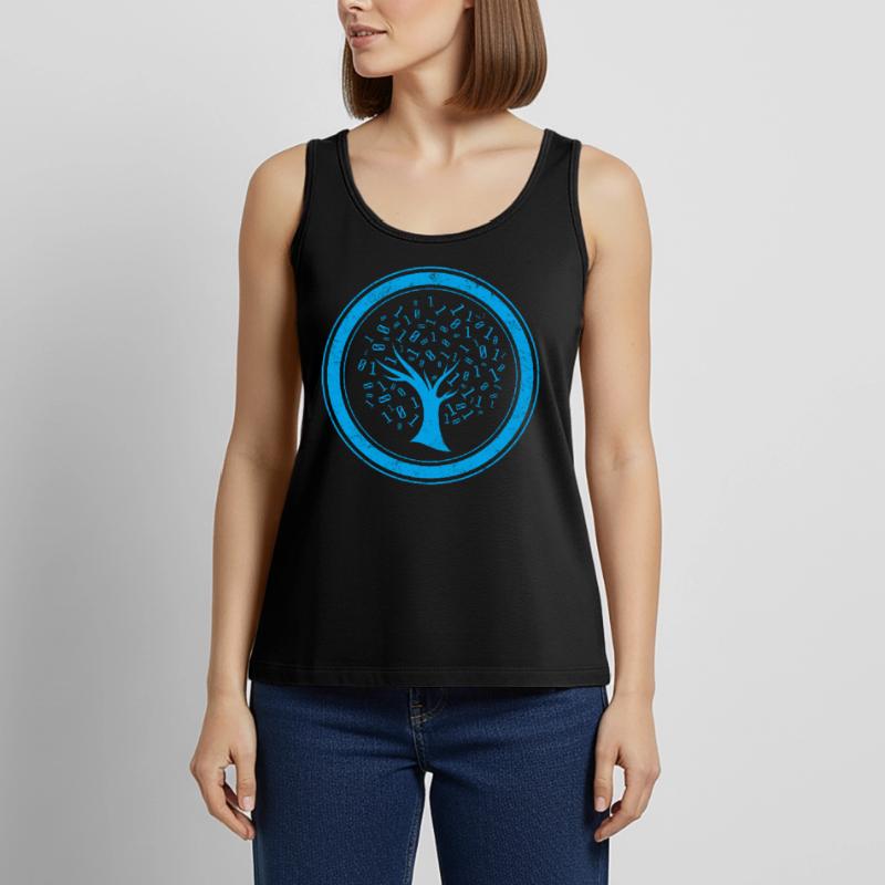Chemise de programmeur, Binary Tree Computer Science Débardeur bio Premium Femme