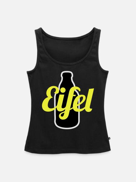 Eifel - Frauen Premium Organic Tank Top - Schwarz