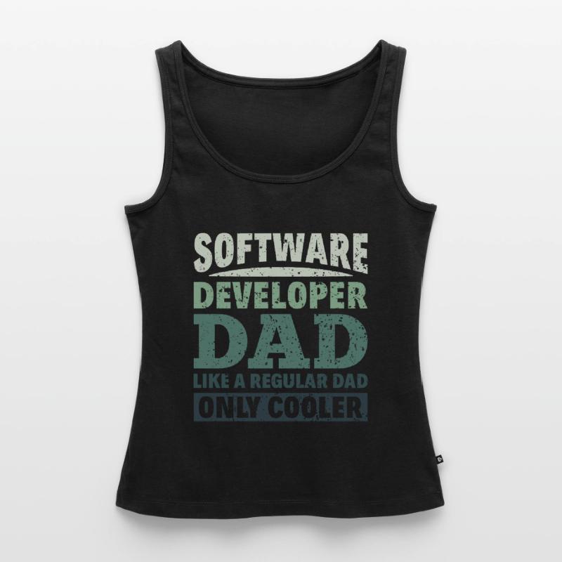Software Developer Dad - Software Programmer Women’s Premium Organic Tank top