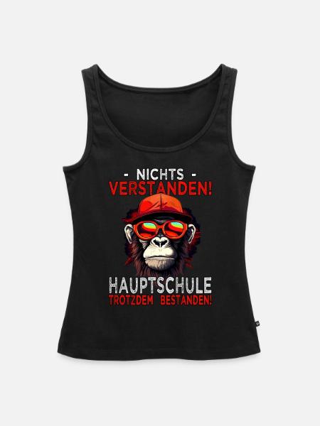 Hauptschule bestanden - Schulabschluss - Frauen Premium Organic Tank Top - Schwarz