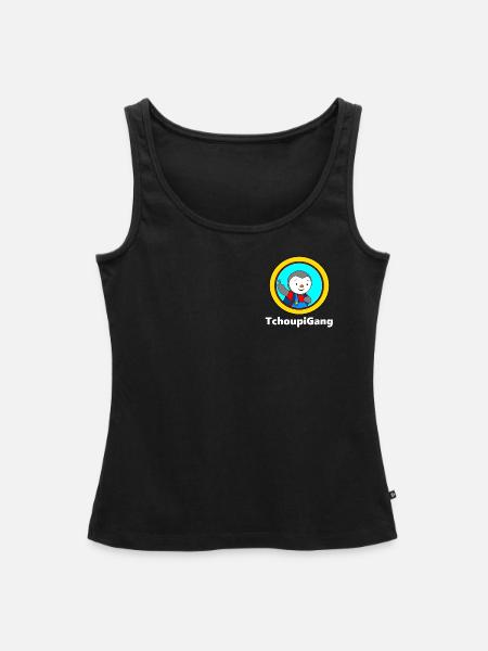Erste Kollektion - Frauen Premium Organic Tank Top - Schwarz