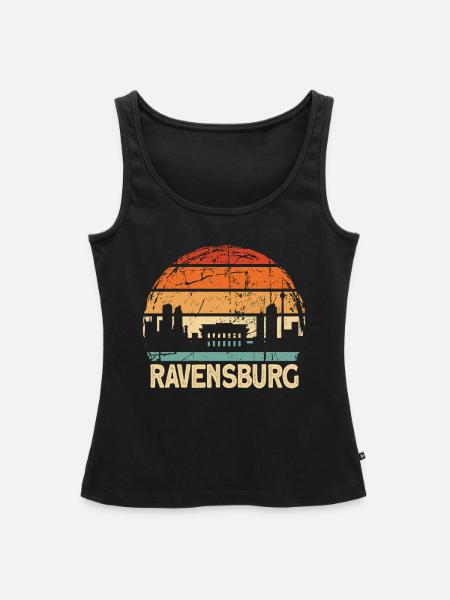 Ravensburg - Frauen Premium Organic Tank Top - Schwarz
