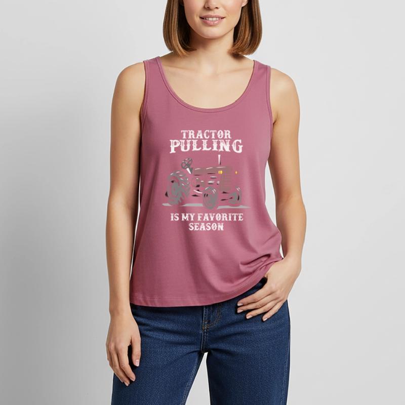 tractor pulling, tracteur tractor pulling, pulling, Débardeur bio Premium Femme