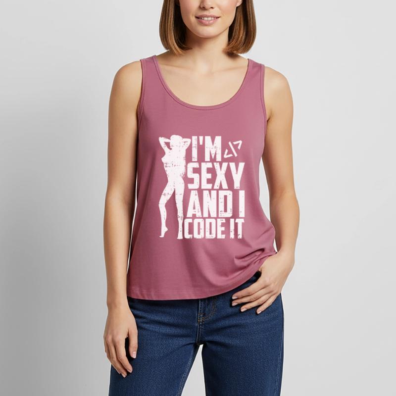 Developer Coder Programmer Sexy Women’s Premium Organic Tank top
