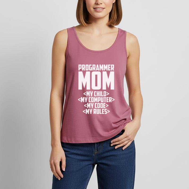Developer Coder Programmer Mama Women’s Premium Organic Tank top