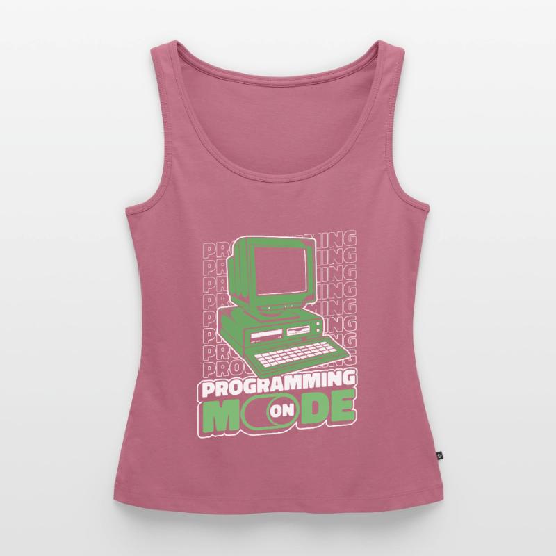 Developer Coder Programmer Computer Débardeur bio Premium Femme