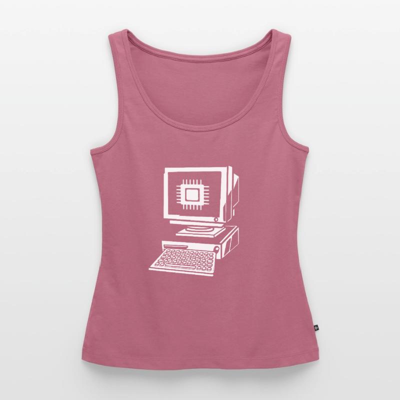 Developer Coder Programmer Computer Débardeur bio Premium Femme