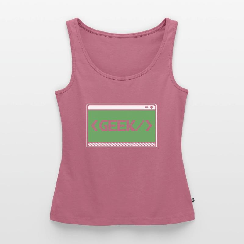 Developer Coder Programmer Geek Women’s Premium Organic Tank top