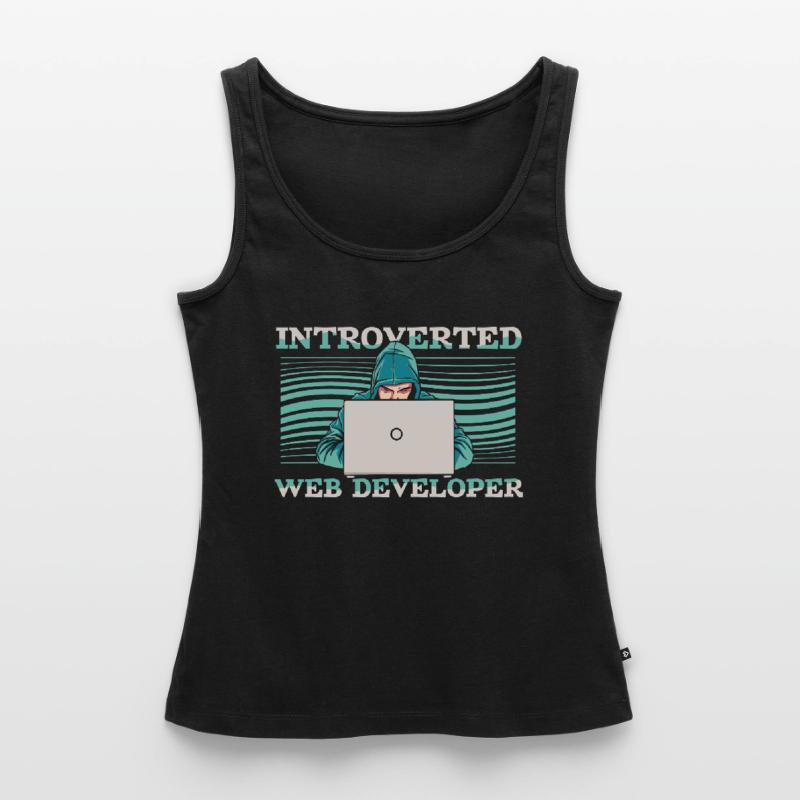 Web Developer Web Developer Introverts Women’s Premium Organic Tank top