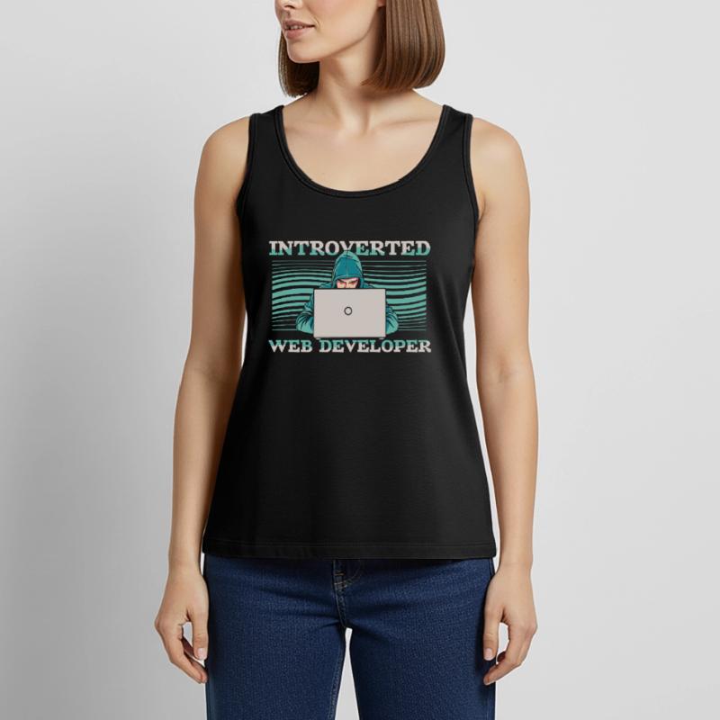 Web Developer Web Developer Introverts Women’s Premium Organic Tank top
