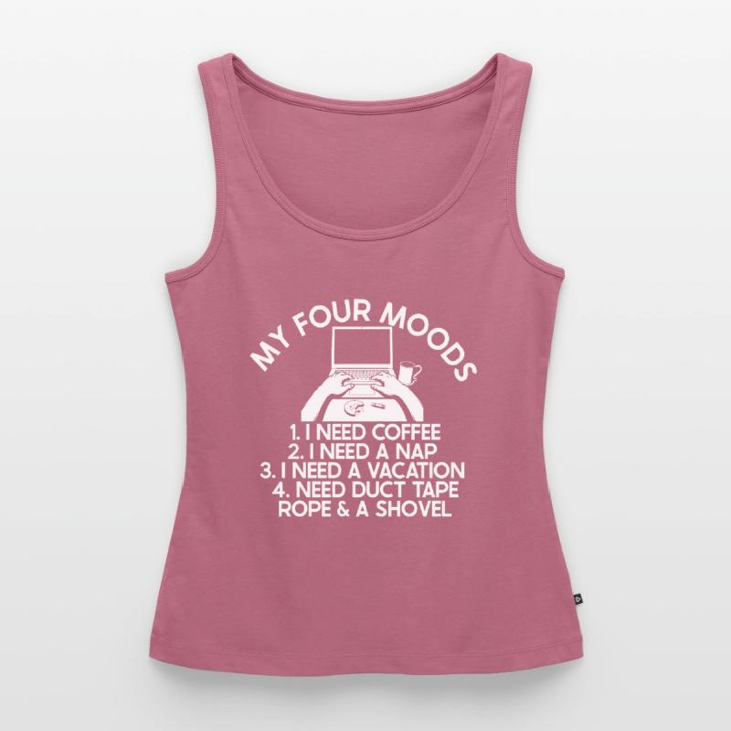 Developer, Coder, Programmer, Funny Women’s Premium Organic Tank top