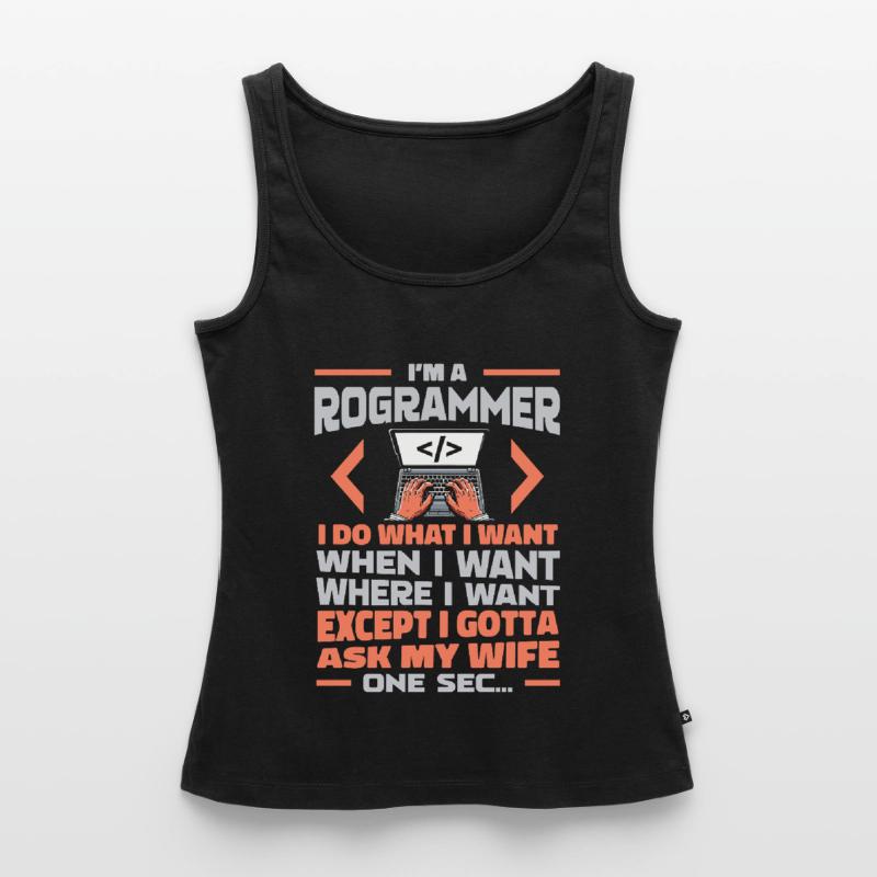 Developer, Coder, Programmer Women’s Premium Organic Tank top