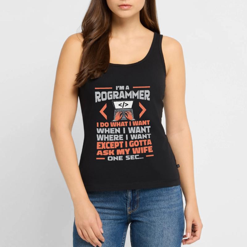Developer, Coder, Programmer Women’s Premium Organic Tank top