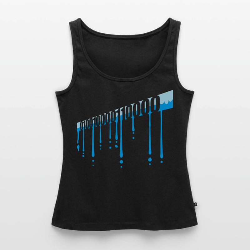 Binary Code Program Language Women’s Premium Organic Tank top