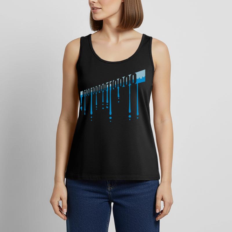 Binary Code Program Language Women’s Premium Organic Tank top