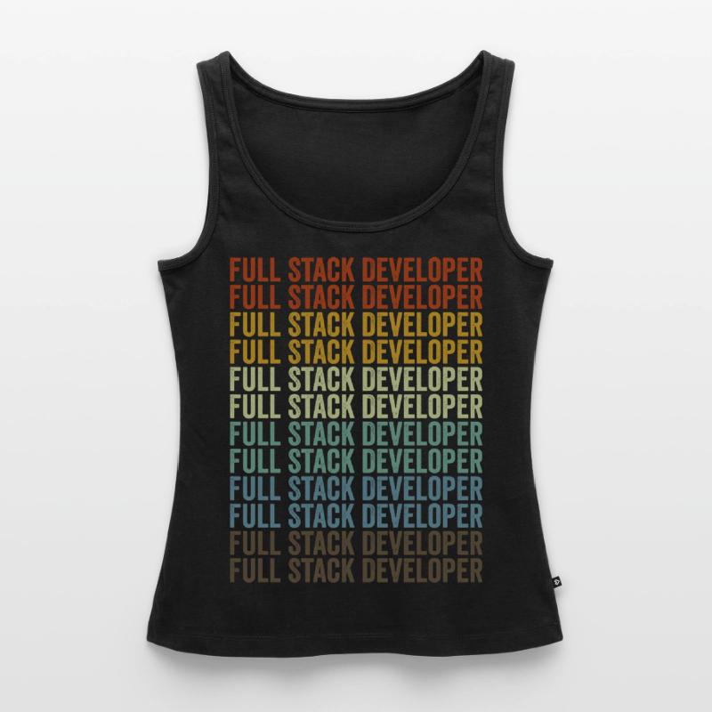 Full Stack Developer Coding Programmer Full St Women’s Premium Organic Tank top