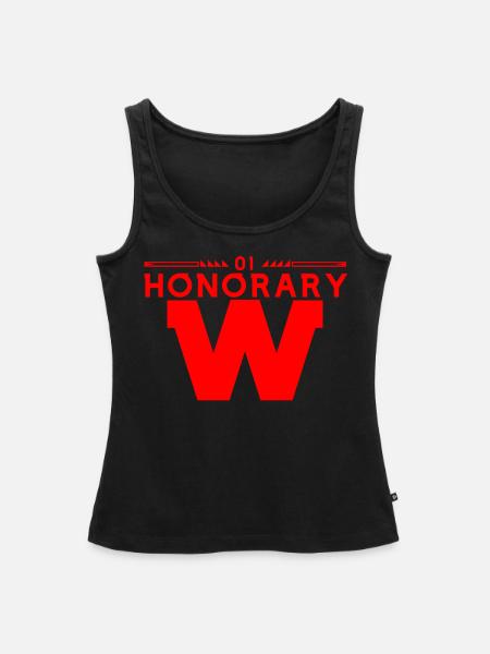 Ehren-W - Frauen Premium Organic Tank Top - Schwarz