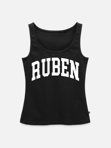 Ruben - Frauen Premium Organic Tank Top - Schwarz