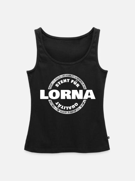 Qualität Lorna - Frauen Premium Organic Tank Top - Schwarz