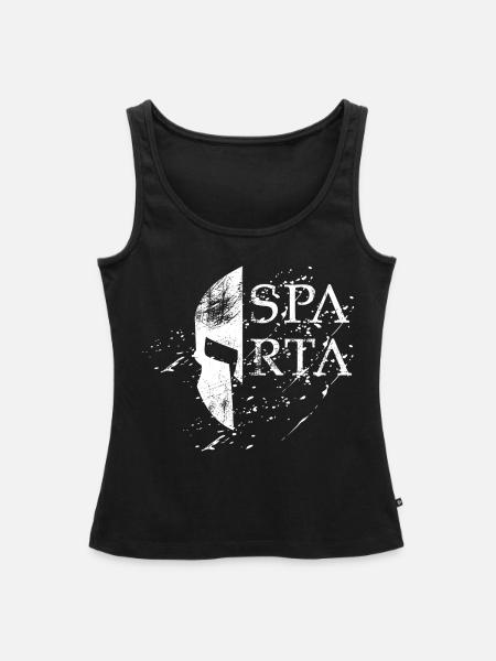 Sparta new - Frauen Premium Organic Tank Top - Schwarz