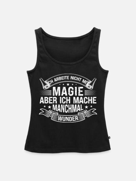 Handwerker Beruf Handwerk Geschenk - Frauen Premium Organic Tank Top - Schwarz