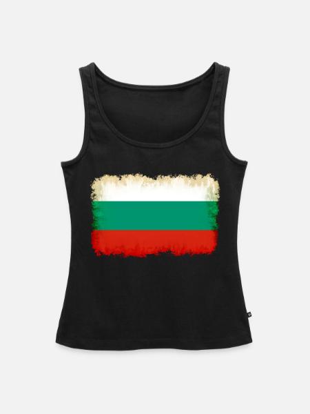 Bulgarien - Frauen Premium Organic Tank Top - Schwarz