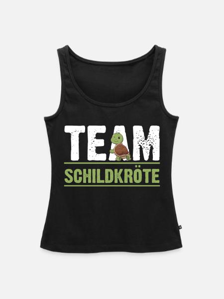 Schildkröte Schildkröten - Frauen Premium Organic Tank Top - Schwarz