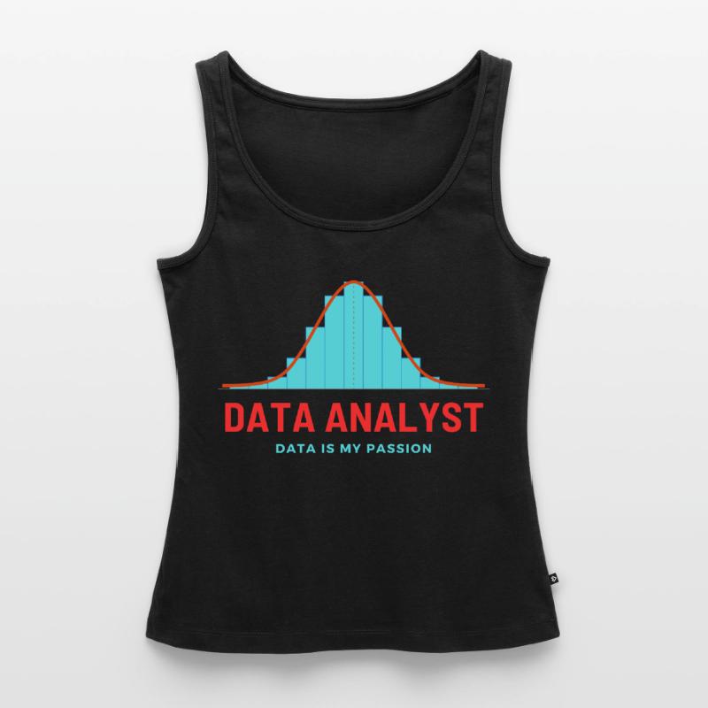 Data Analyst Power BI Query SQL API Engineer AI Women’s Premium Organic Tank top