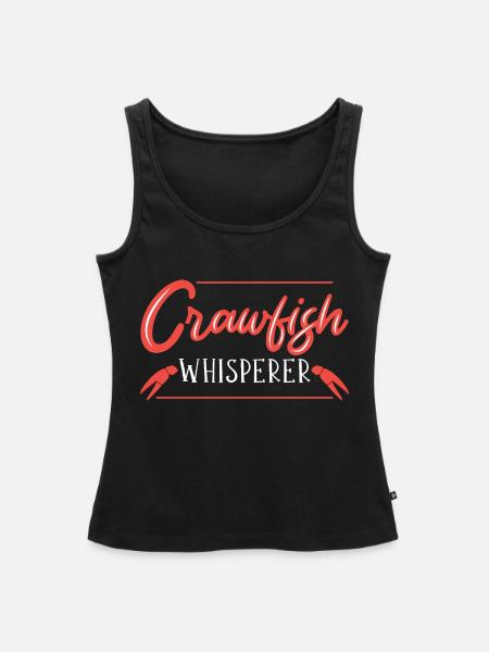 Langusten Languste - Frauen Premium Organic Tank Top - Schwarz