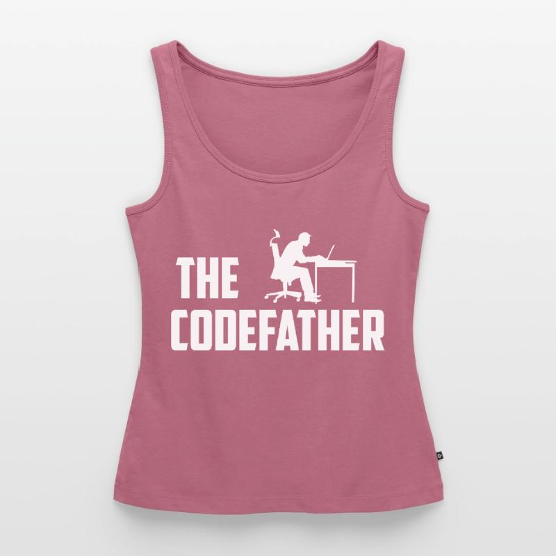 The Codefather Programmer Coder Developer Software Frauen Premium Organic Tank Top