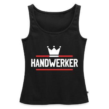 Handwerker Beruf - Frauen Premium Organic Tank Top - Schwarz - Vorne - AI Model Female 172 light (172cm)