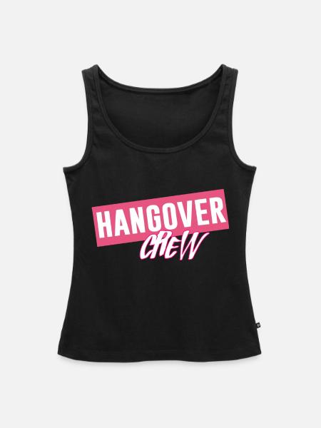 hangover - Frauen Premium Organic Tank Top - Schwarz