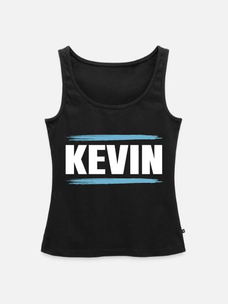 Kevin - Frauen Premium Organic Tank Top - Schwarz
