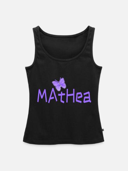 Mathea - Frauen Premium Organic Tank Top - Schwarz