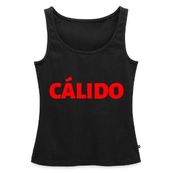 liebevoll Spanisch Sprache - Frauen Premium Organic Tank Top - Schwarz - Vorne - AI Model Female 172 light (172cm)