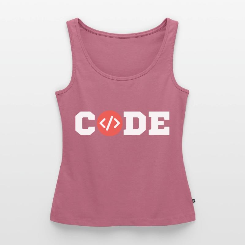 Code Coder Informatiker Informatik Programmierer Frauen Premium Organic Tank Top