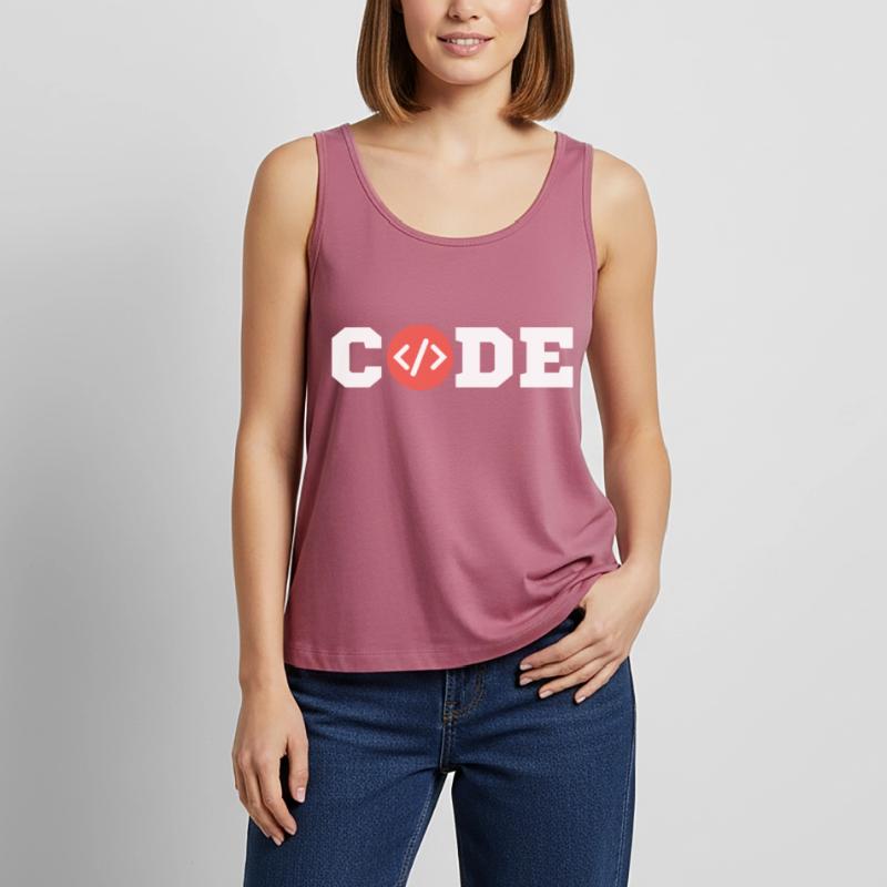 Code Coder Informatiker Informatik Programmierer Frauen Premium Organic Tank Top
