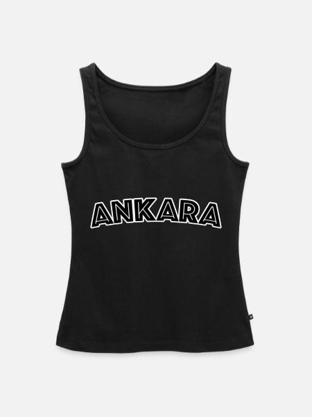 Ankara - Frauen Premium Organic Tank Top - Schwarz