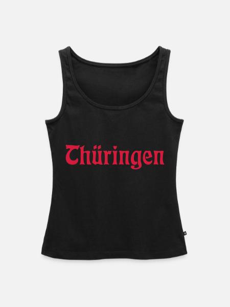 Thüringen, Thueringen - Frauen Premium Organic Tank Top - Schwarz