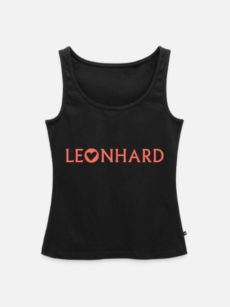 Leonhard - Frauen Premium Organic Tank Top - Schwarz