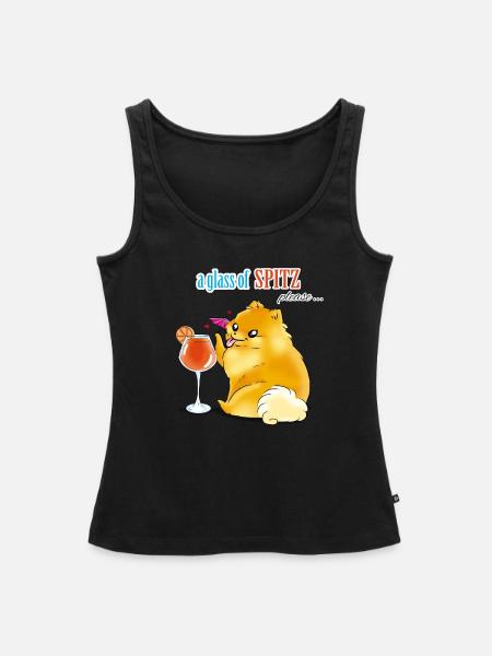 Spitz Spritz - Frauen Premium Organic Tank Top - Schwarz