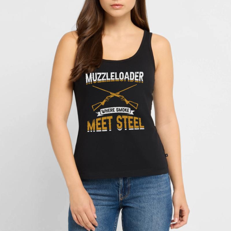 Vorderlader Muzzleloader Muzzle Loading Women’s Premium Organic Tank top