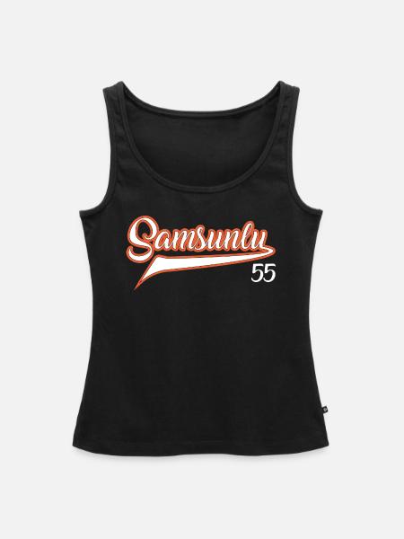 Samsunlu 55 - Frauen Premium Organic Tank Top - Schwarz