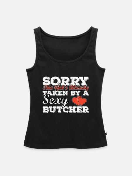 Butcher - Frauen Premium Organic Tank Top - Schwarz