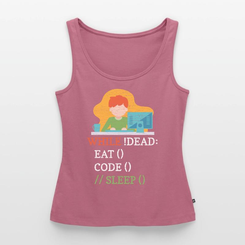 Programmierer Computer Informatiker Coder Frauen Premium Organic Tank Top