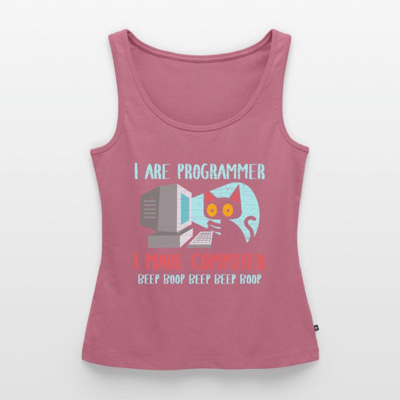Programmierer Coder Frauen Premium Organic Tank Top