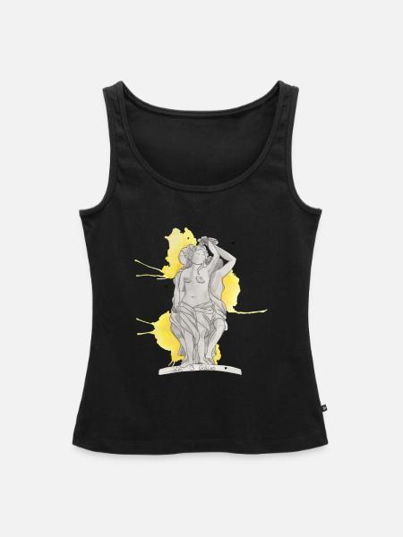 Die drei Grazien - Frauen Premium Organic Tank Top - Schwarz